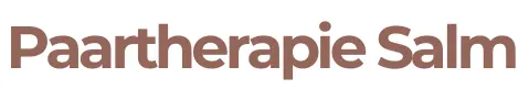 Schriftzug „Paartherapie Salm“ in moderner, warmer Typografie auf hellem Hintergrund – minimalistisches Branding für Paartherapie und psychologische Beratung.